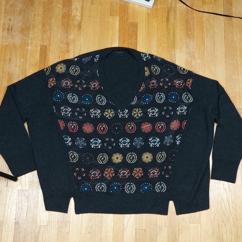 All Saints Over Sized Aries Knit Jumper